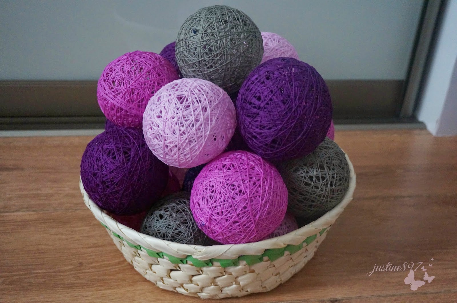 Made by justine897 DIY Cotton Ball Lights