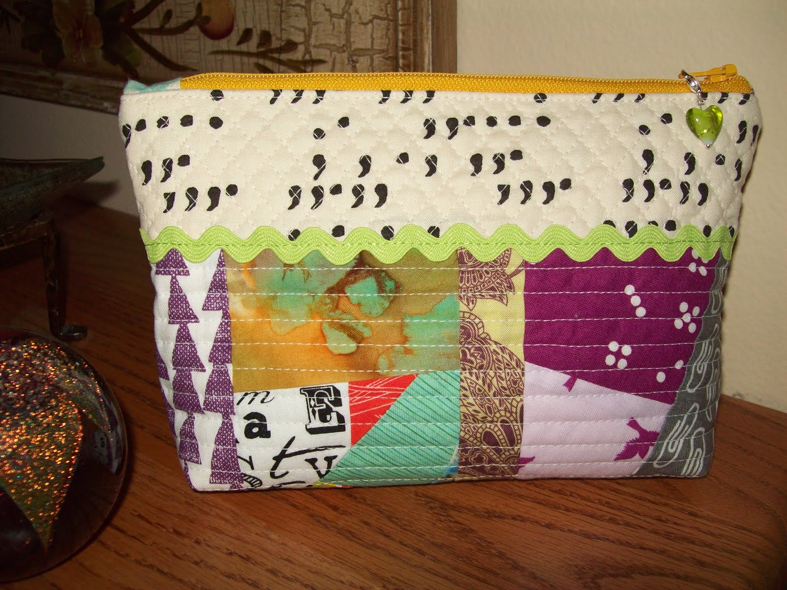 Quilted Zipper Bag