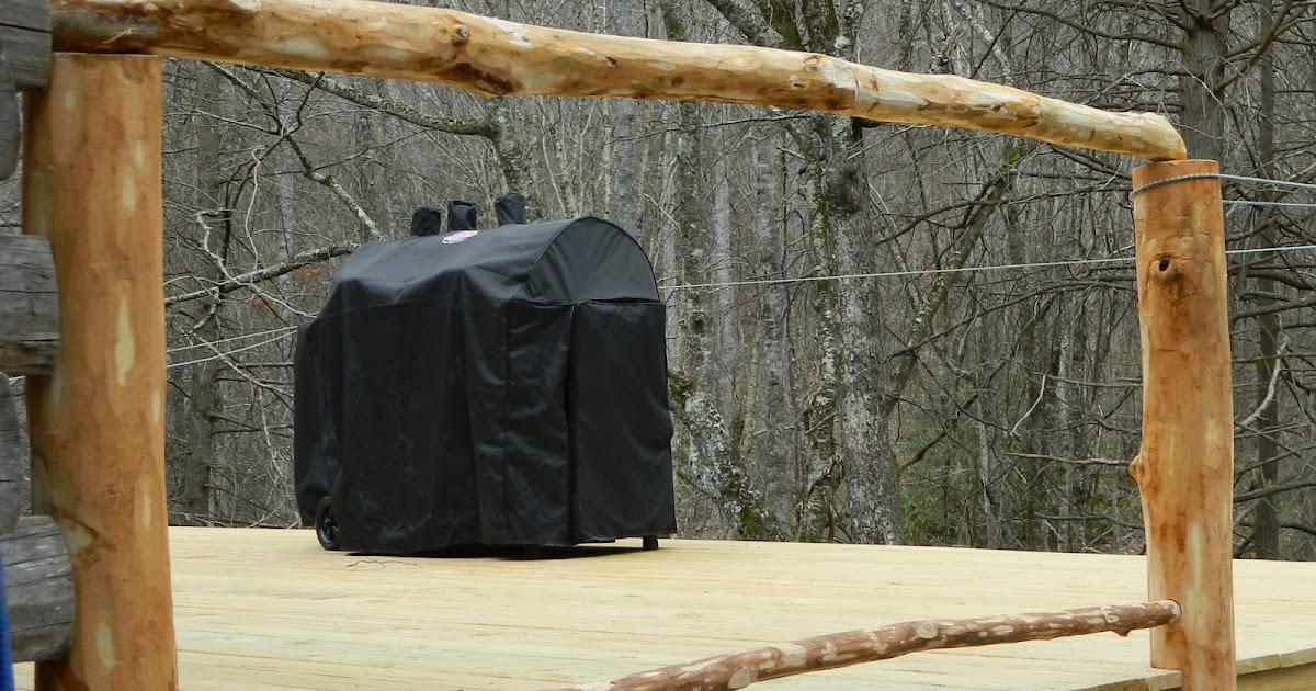 Lise’s Log Cabin Life: Rustic Deck Railing, Part 3
