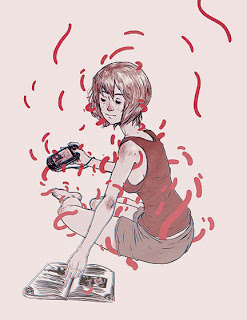 ¿Leer o jugar? ¿Por qué no ambos? :D (Ilustración: © Kyle Fewell)