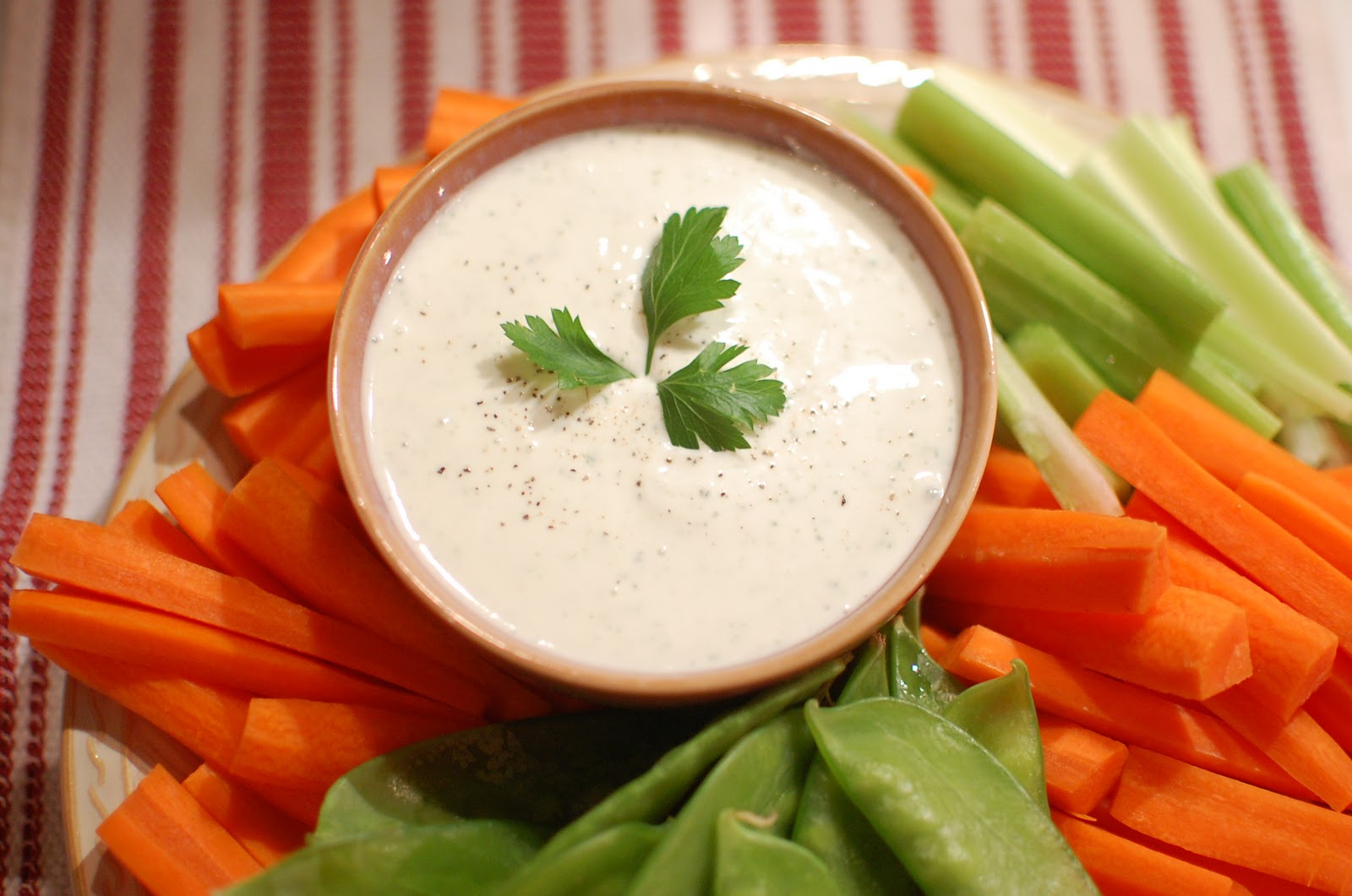 Reckless Abandon Light Ranch Dressing from Cottage Cheese