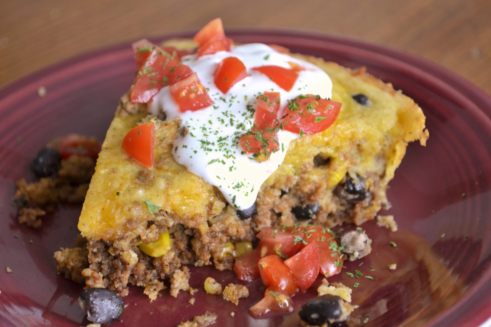 Cast Iron Stew Taco Pie