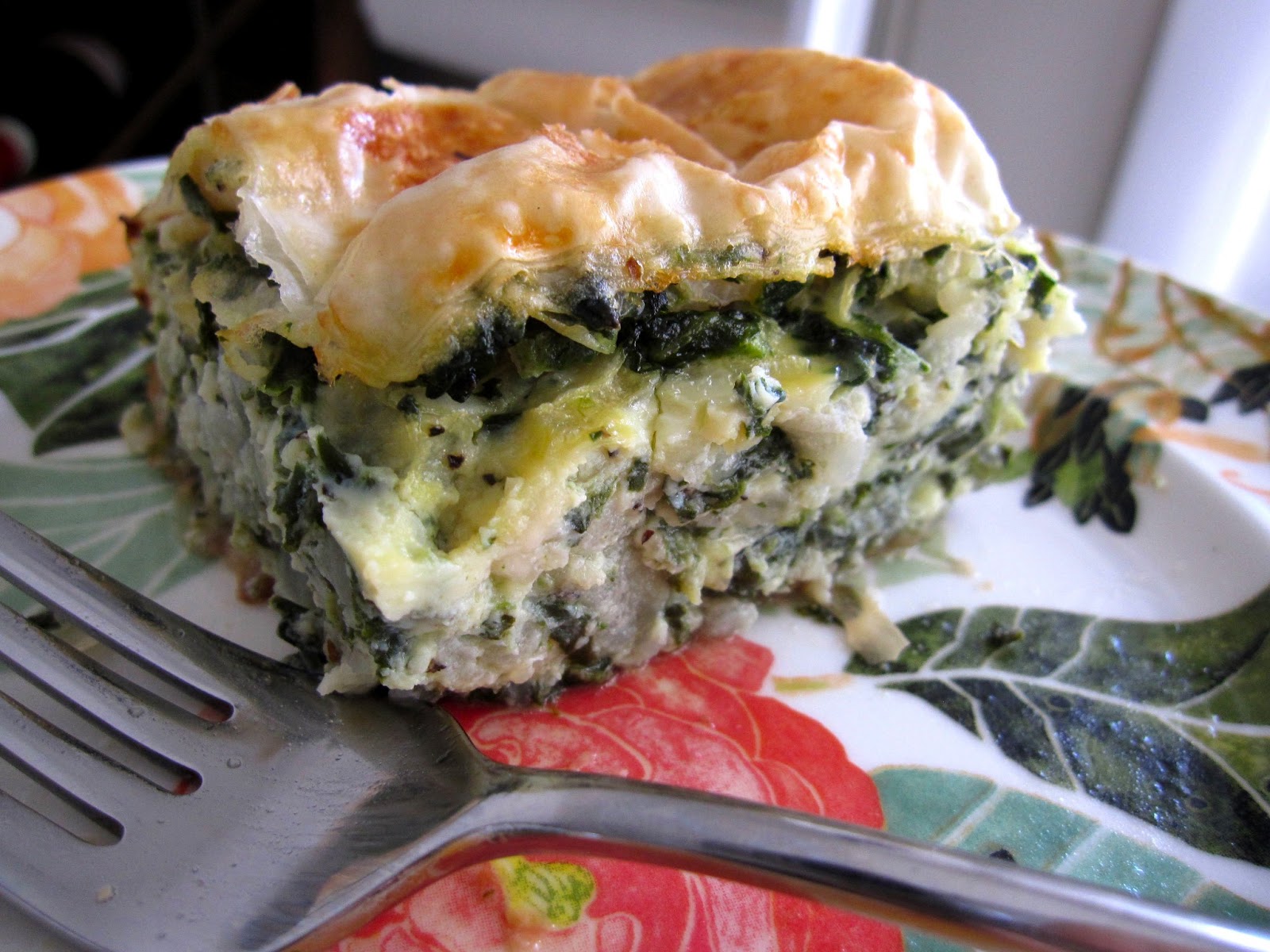 Recitherapy Spanakopita! [ spinach pie ]