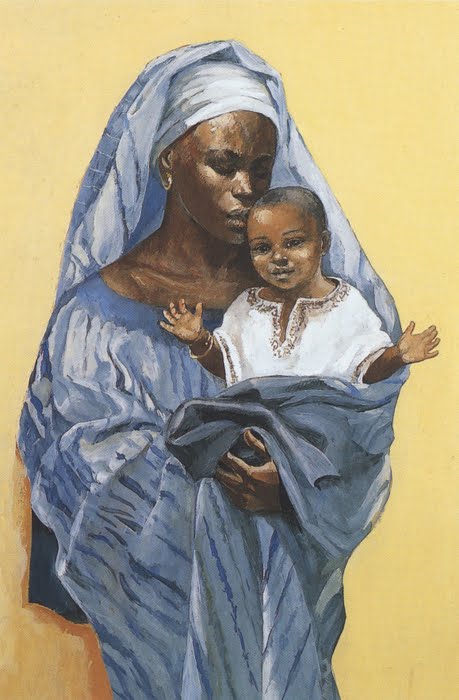 Mafa047 Virgin and Child