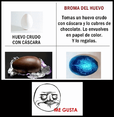 broma huevo crudo