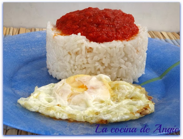 Arroz Blanco Con Tomate
