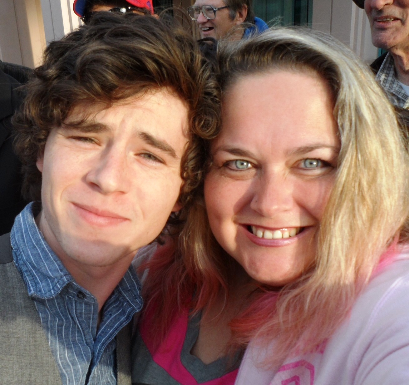 Thinking Pink Pinky's Fandance Charlie McDermott