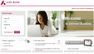 Axis bank forex internet banking