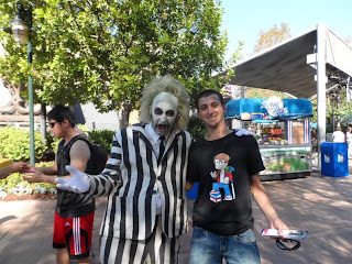 Personagem Beetlejuice do filme "Os fantasmas se divertem" Personagem Beetlejuice do filme "Os fantasmas se divertem"