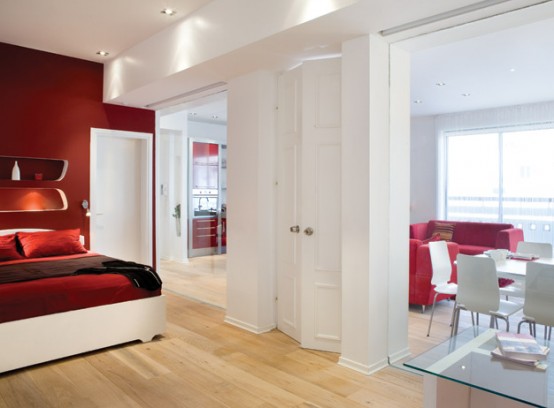     red-white-apartment-