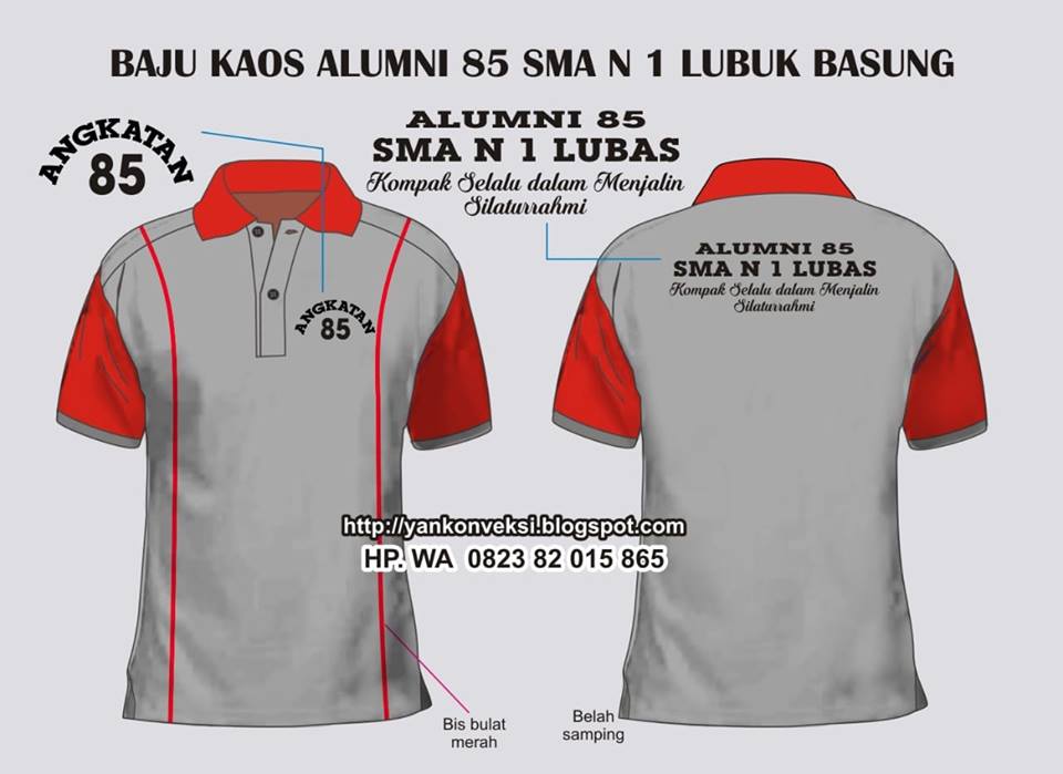 KAOS ALUMNI SMA LAKI LAKI