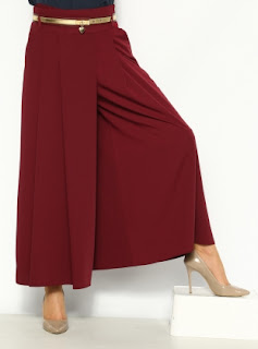 Model rok celana muslimah terbaru desain casual dan modis