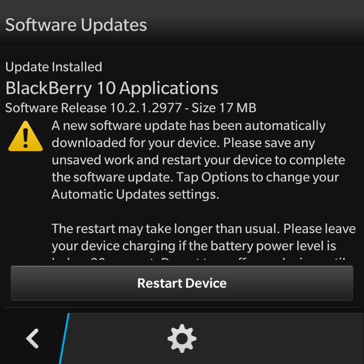 My Tech Blog Blackberry 10 Software Update Available for 10.2.1.2977