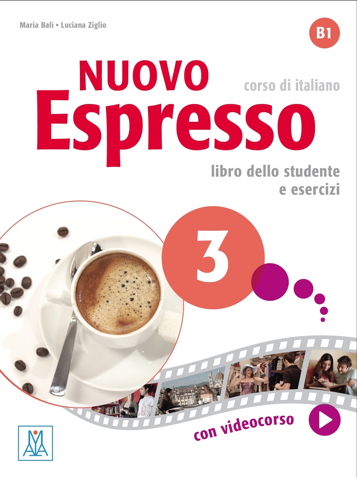 ספרים באיטלקית Nuovo Espresso 3 ספר לימוד לאיטלקית