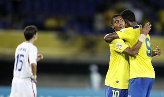 Ecuador goleó en la ultima jornada del grupo 