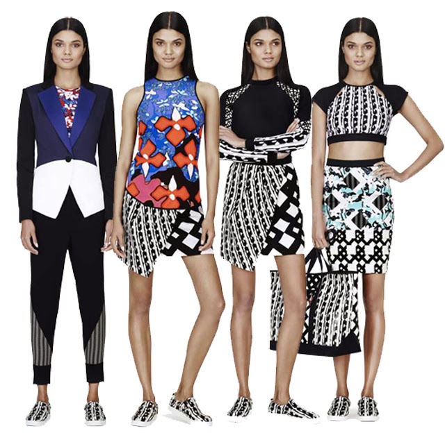 The Peter Pilotto for Target Collection Look Book is here in full!