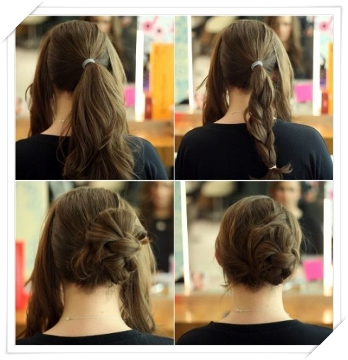 Popular Hairstyles Most Desired Simple Updos For Long Hair 2013