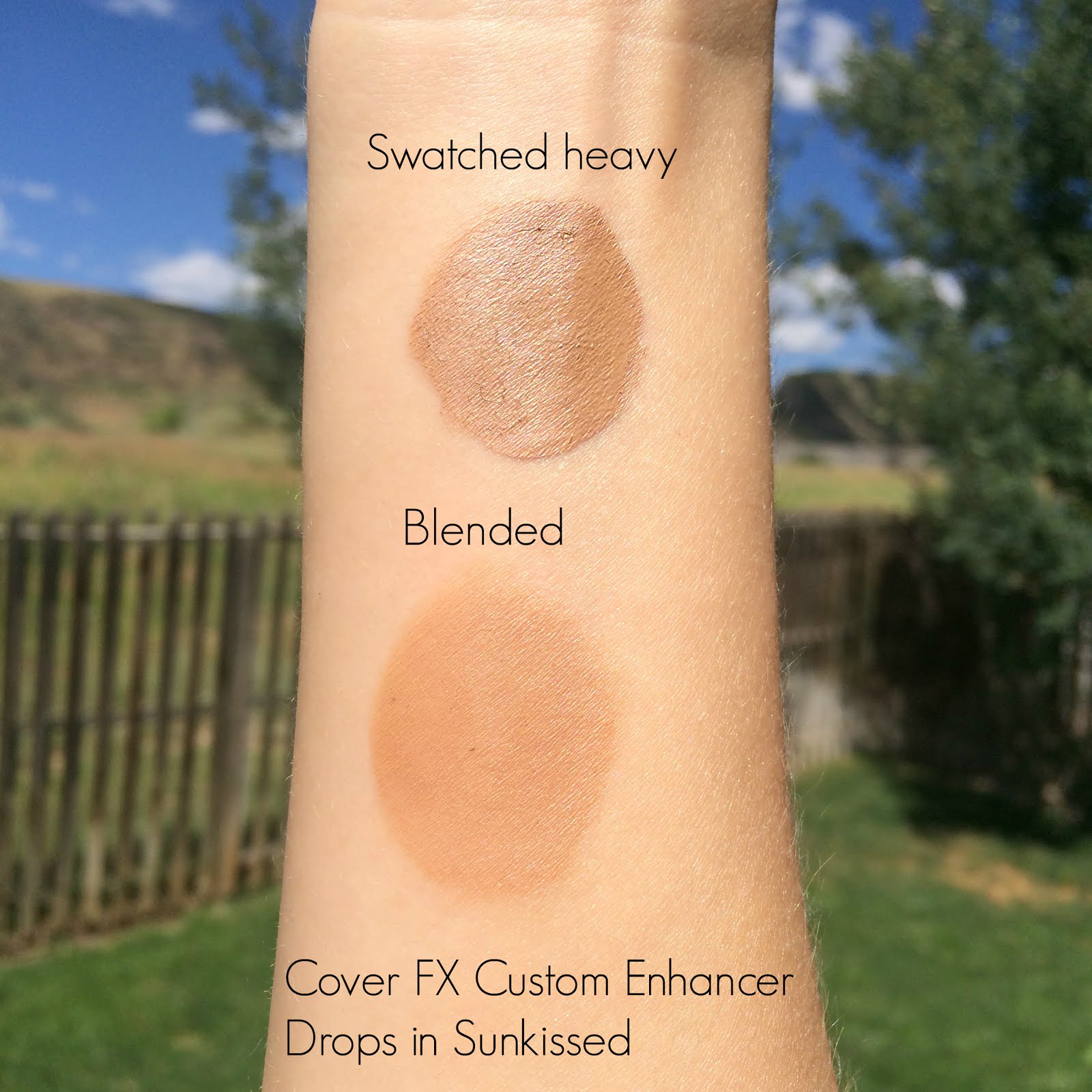 Beauty and the Mountains COVER FX Custom Enhancer Drops Moonlight