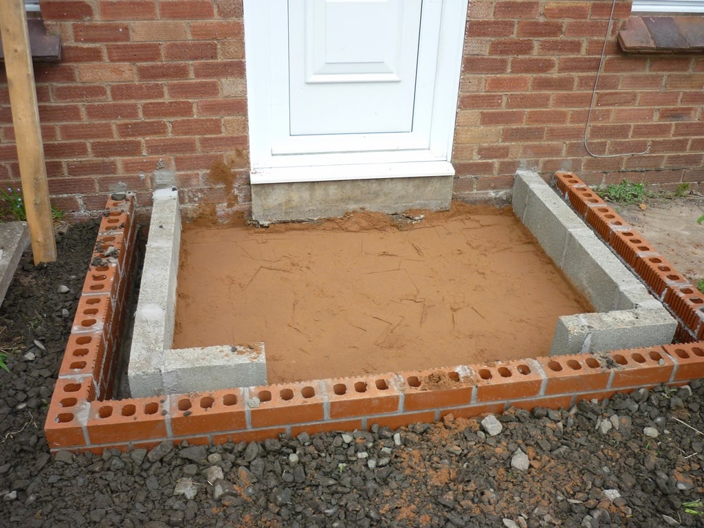 An English Homestead Porch Up To Damp