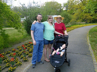 Carolyn with Danny, Nicole and Clara