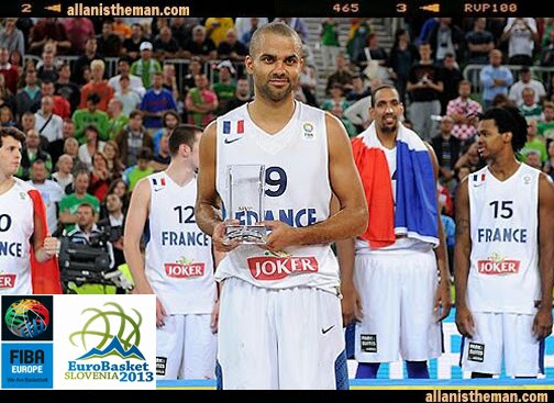 Tony Parker named EuroBasket 2013 MVP