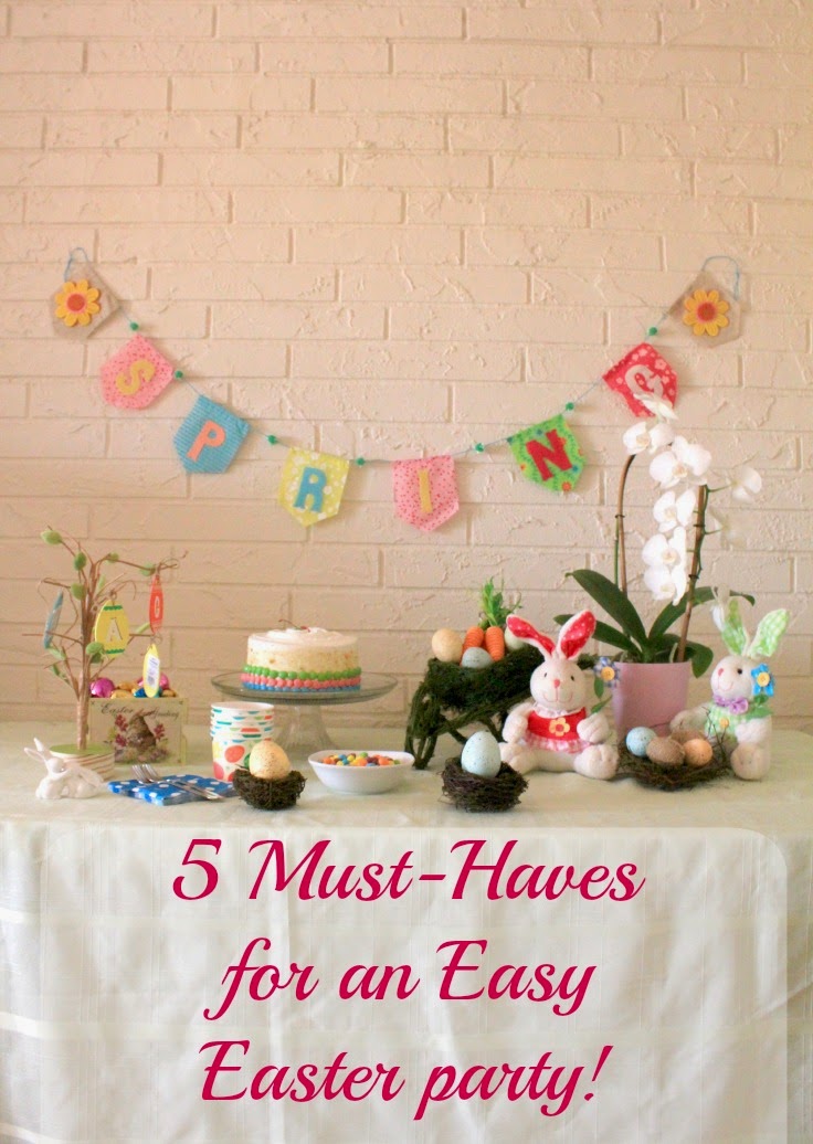 5 must haves for Easter entertaining made easy! #EasterEssentials #ad