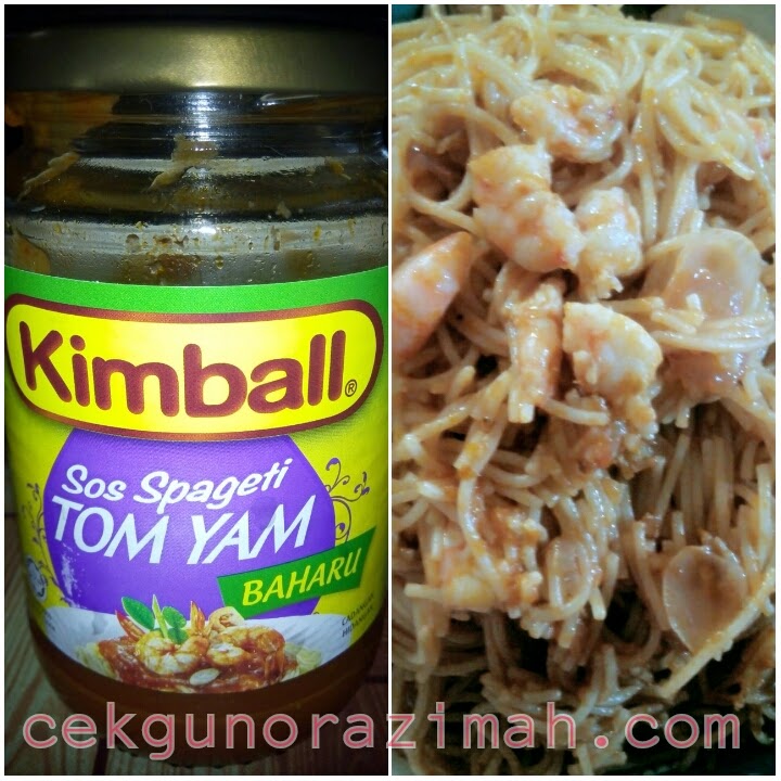 Spageti Tomyam Simple Tapi Sedap Cikgunorazimah