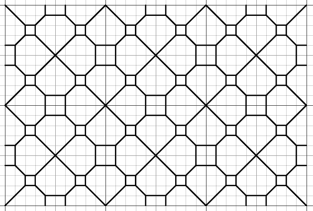 imaginesque blackwork fill patterns graph filler paper