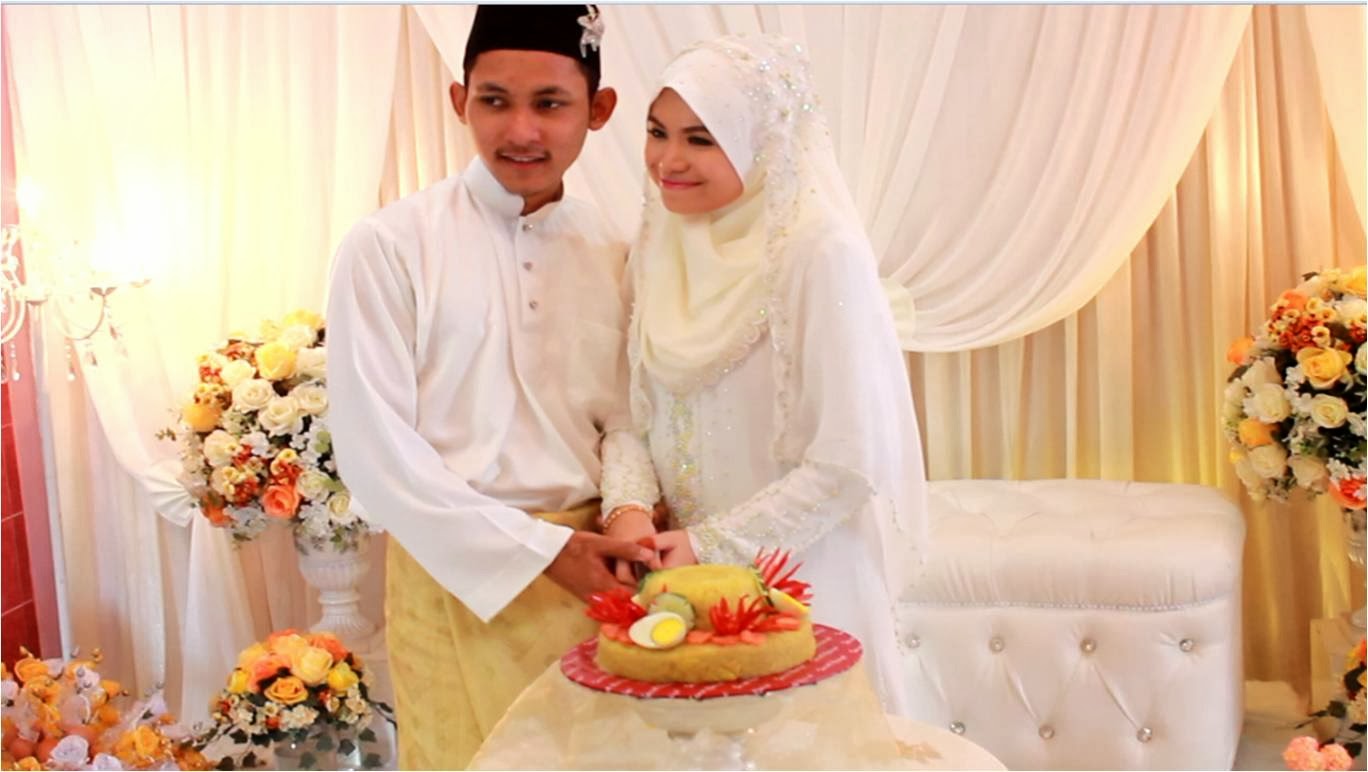baju couple akad nikah 