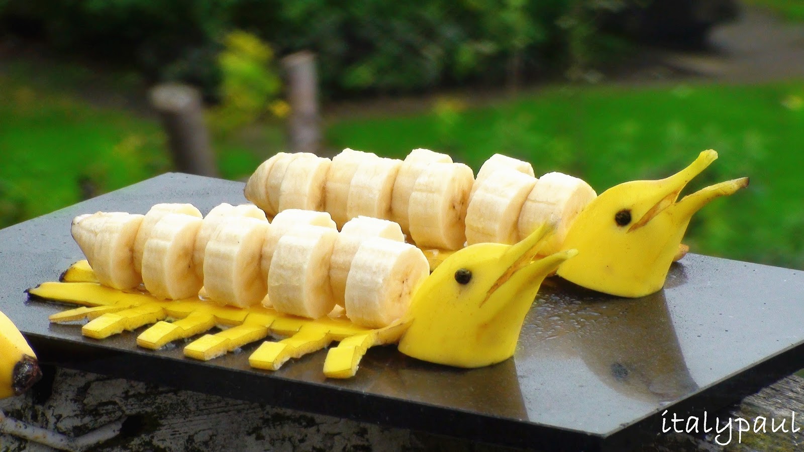 Josephine's Recipes How to Make Banana Decoration Banana Art Fruit