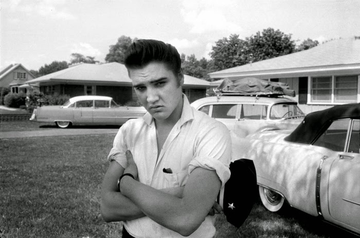 This is What Elvis Presley  Looked Like  on 5/3/1956 