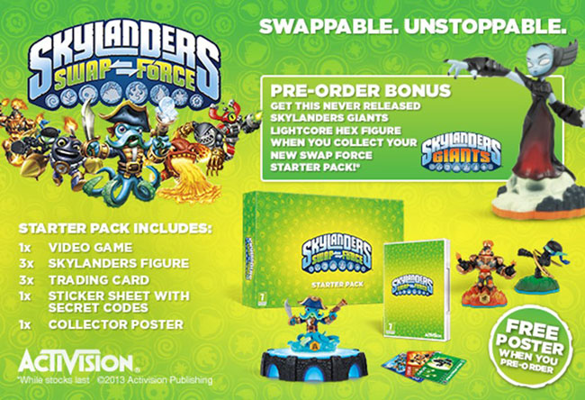Skylanders Swap Force: New Characters title=