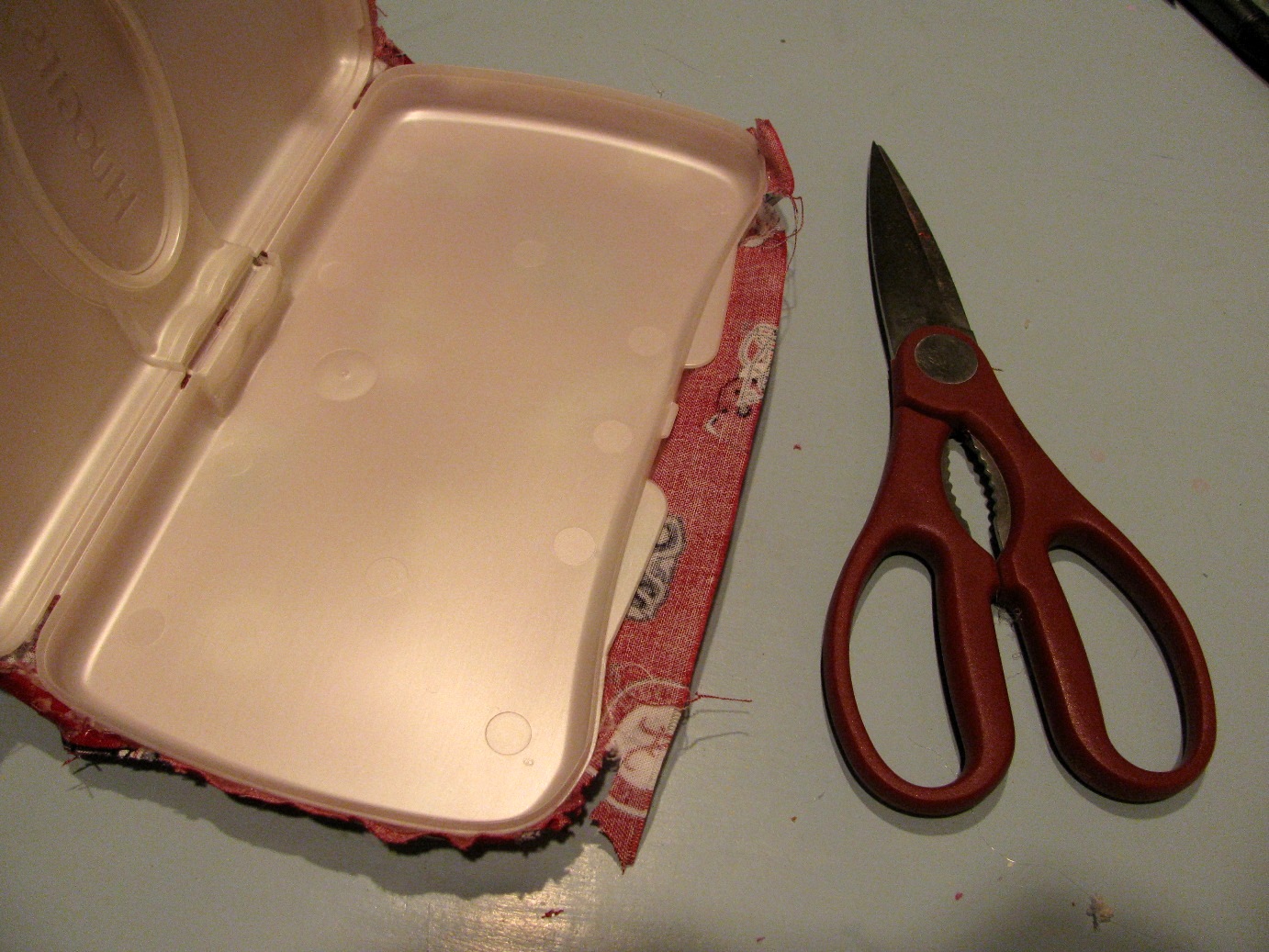 Twice Thrifty Baby Wipes Case DIY