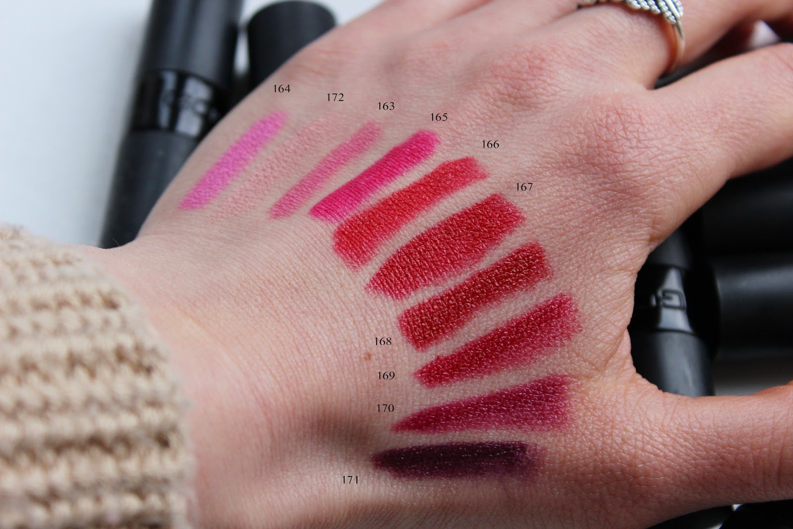 GOSH Velvet Touch lipsticks LAURA VALUTA