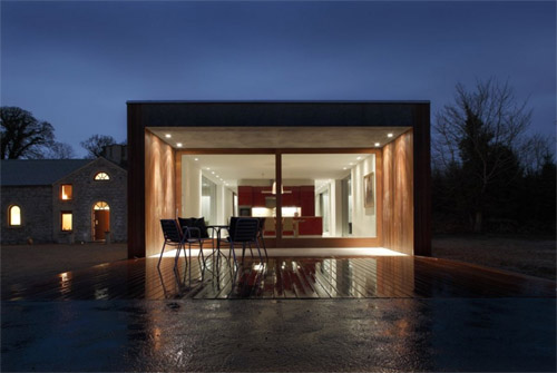 Es un estudio con muchísima experiencia en el desarrollo de proyectos arquitectónicos en paisajes tan clásico como son los prados de Irlanda,
