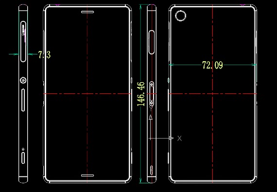 Sony Xperia Z3 και Xperia Z3 Compact, οι διαστάσεις δείχνουν πιο λεπτές συσκευές