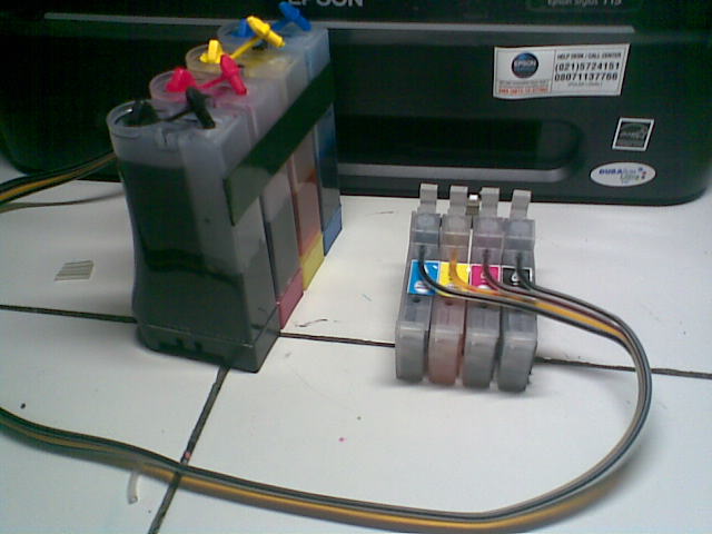 Cara Pasang Infus Epson T13