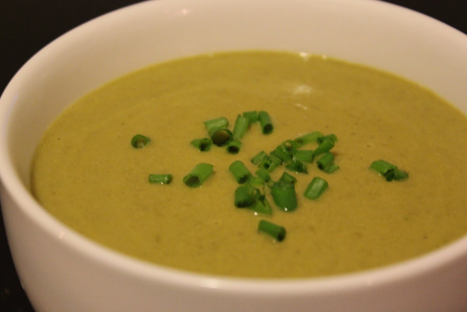 Everything in the Kitchen Sink Wasabi Pea Soup