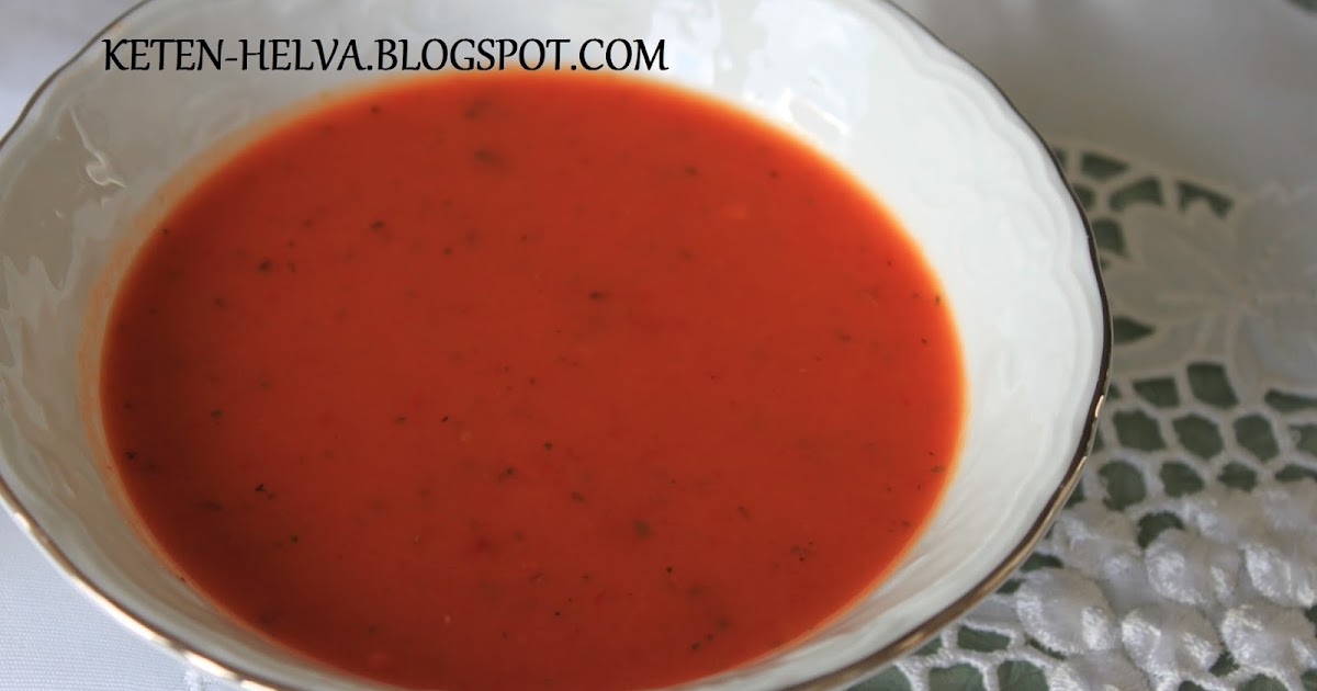 KÖZLENMİŞ KIRMIZI BİBER ÇORBASI KETENHELVA