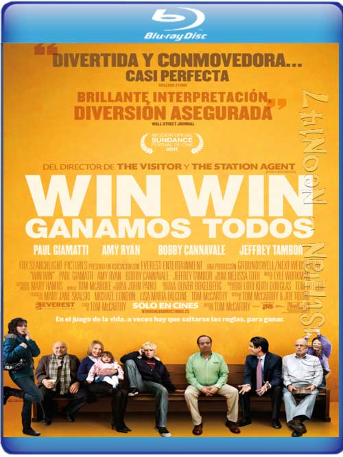 Win Win (Ganamos todos) (Castellano) (BRSCR) (Audio: AC3) (2011) (partes de 250 MB y 1 LINK) (Mirrors) Win Win (Ganamos todos) (Castellano) (BRSCR) (Audio: AC3) (2011) (partes de 250 MB y 1 LINK) (Mirrors)