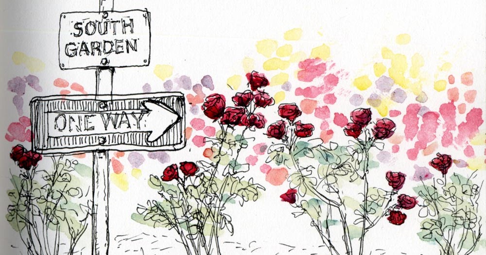 sketchers with roses