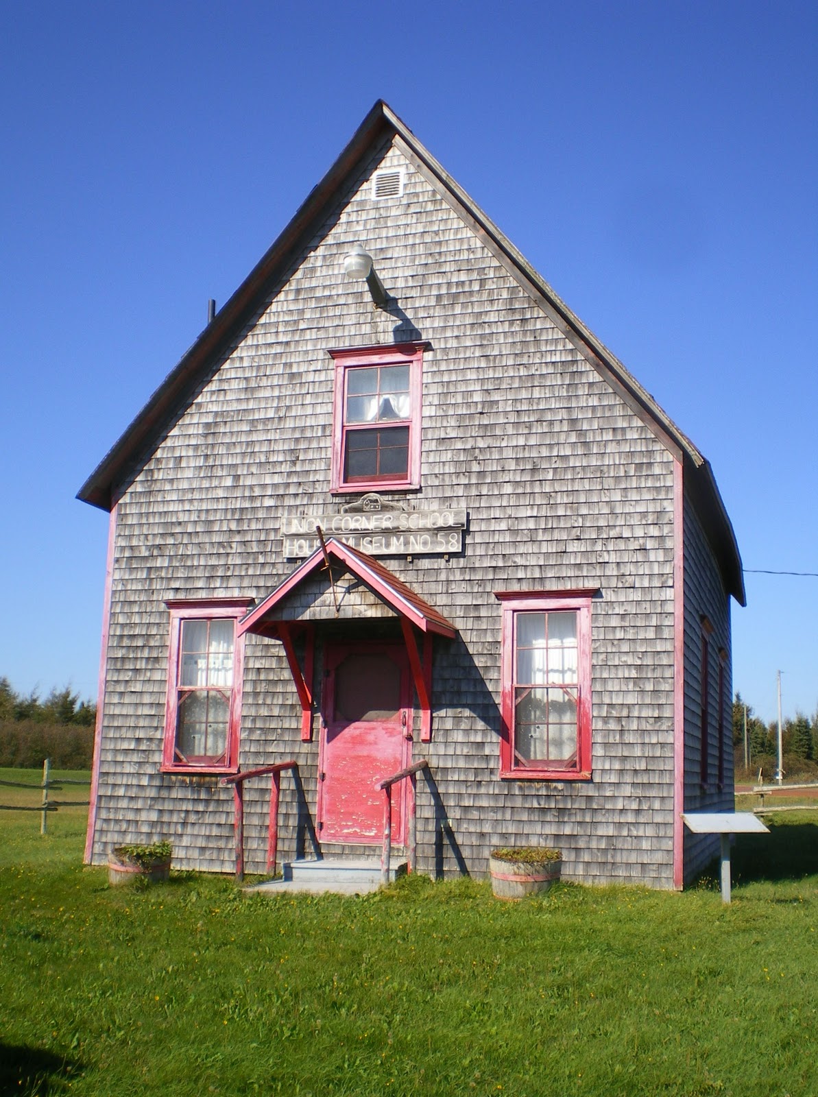 P.E.I. Heritage Buildings Union Corner Schoolhouse Museum No. 58
