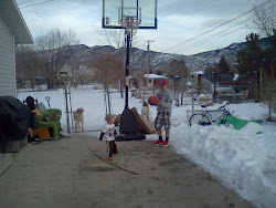 Playing ball with Jake!