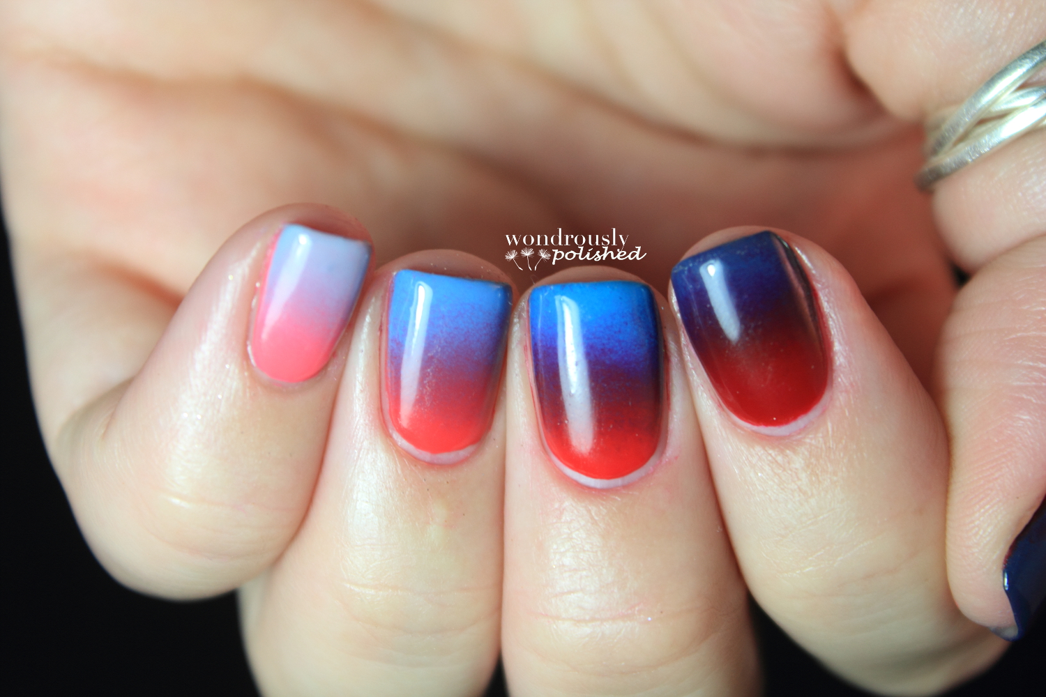 Wondrously Polished 31 Day Nail Art Challenge Day 10 Gradient Nails