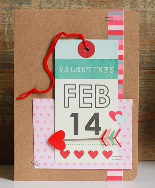 Card valentine One Scrappin' Mama : more Valentine's Cards