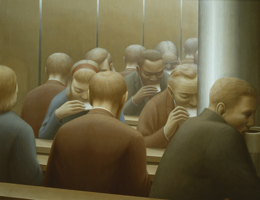 George Tooker Lunch