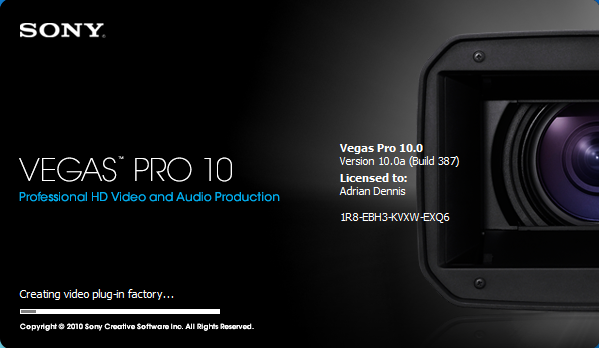    Sony Vegas Pro 8.0b Build 217+ ...