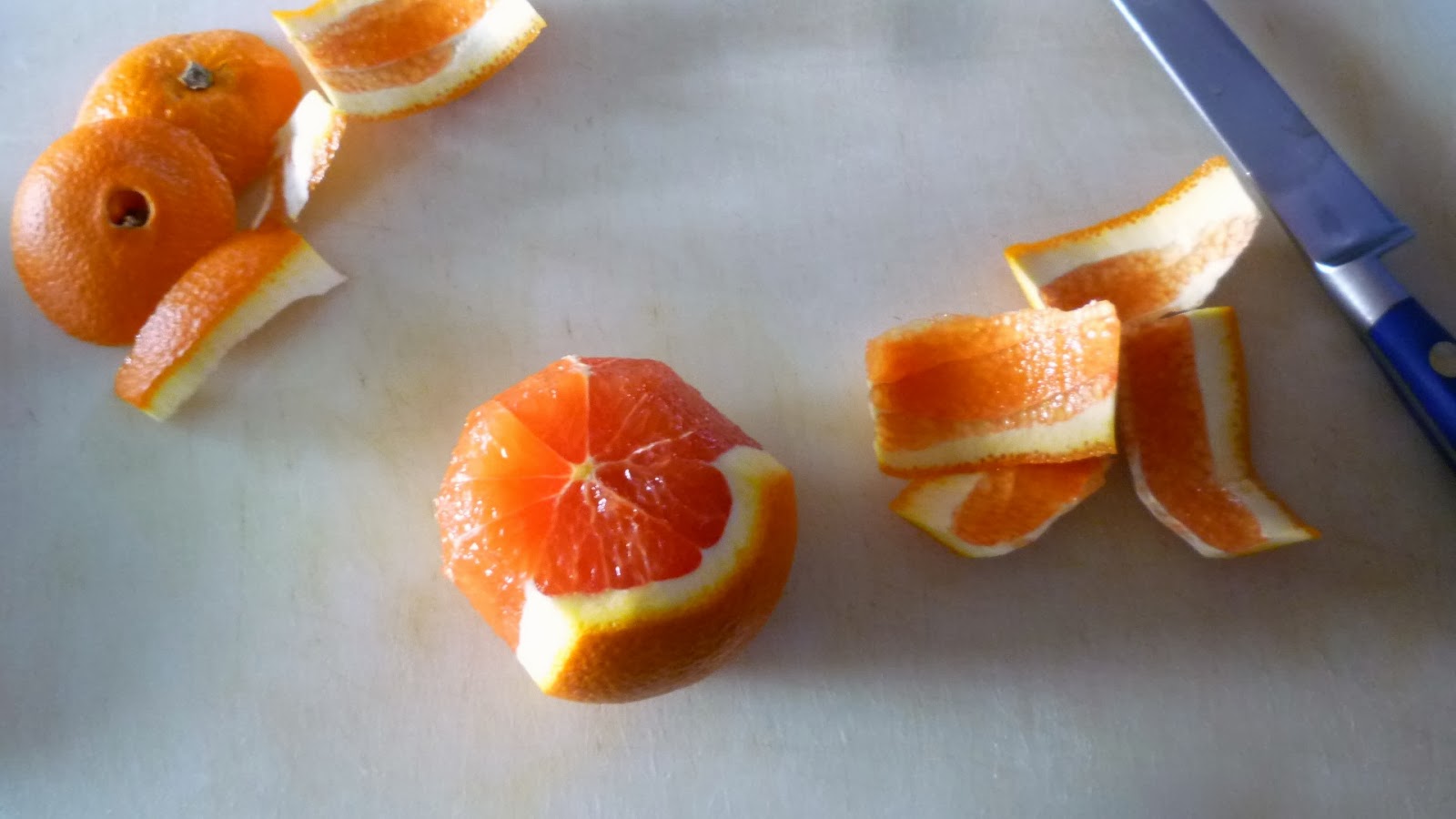 For Love of the Table Citrus & Avocado Salad with Green Olives & Arugula...and a short lesson