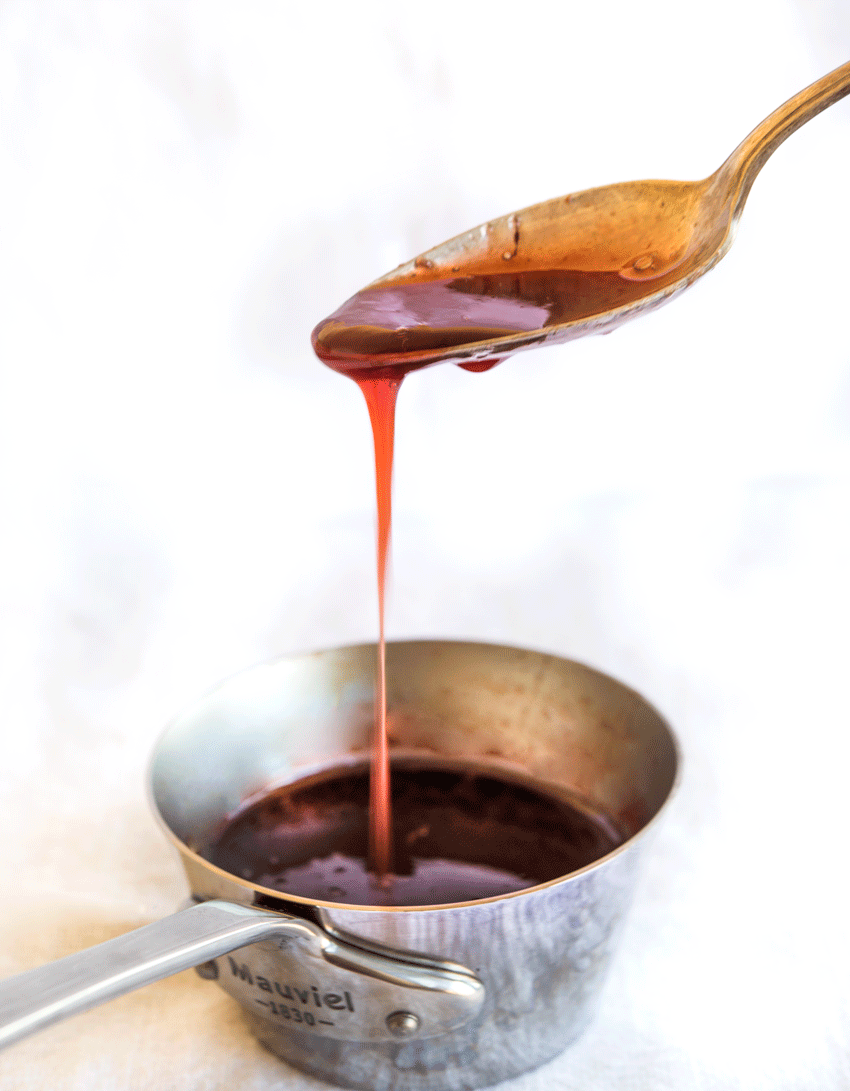 A Blood Orange Gastrique + Save Heritage Pigs WILD GREENS & SARDINES