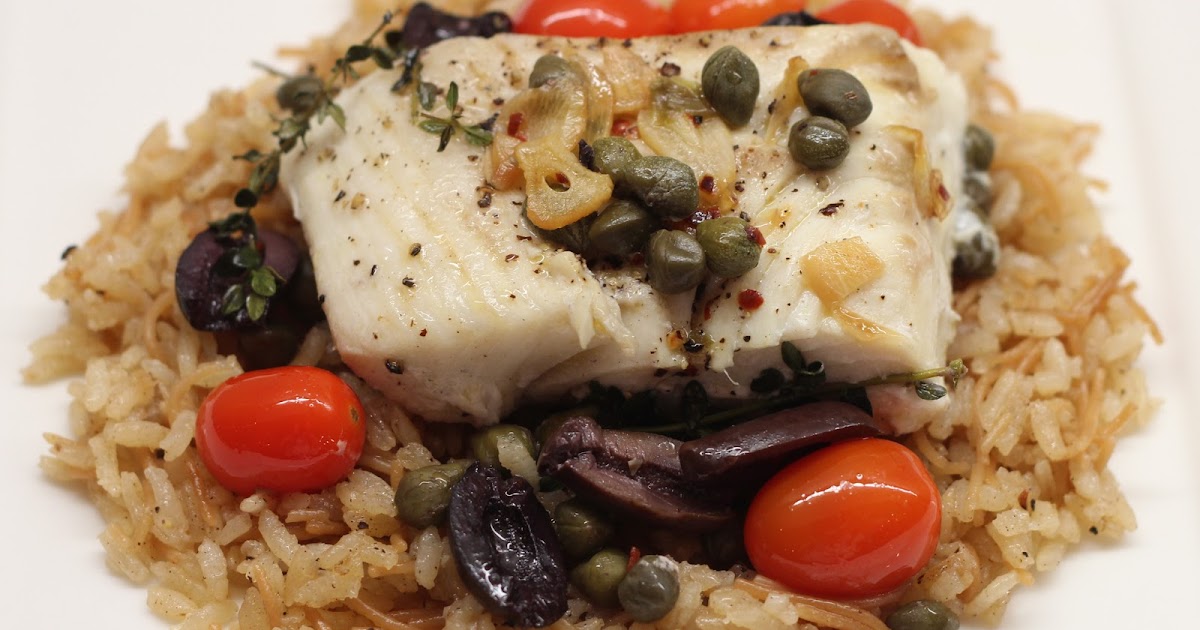 Lexi's Kitchen HALIBUT PACKAGES WITH TOMATOES, CAPERS AND OLIVES